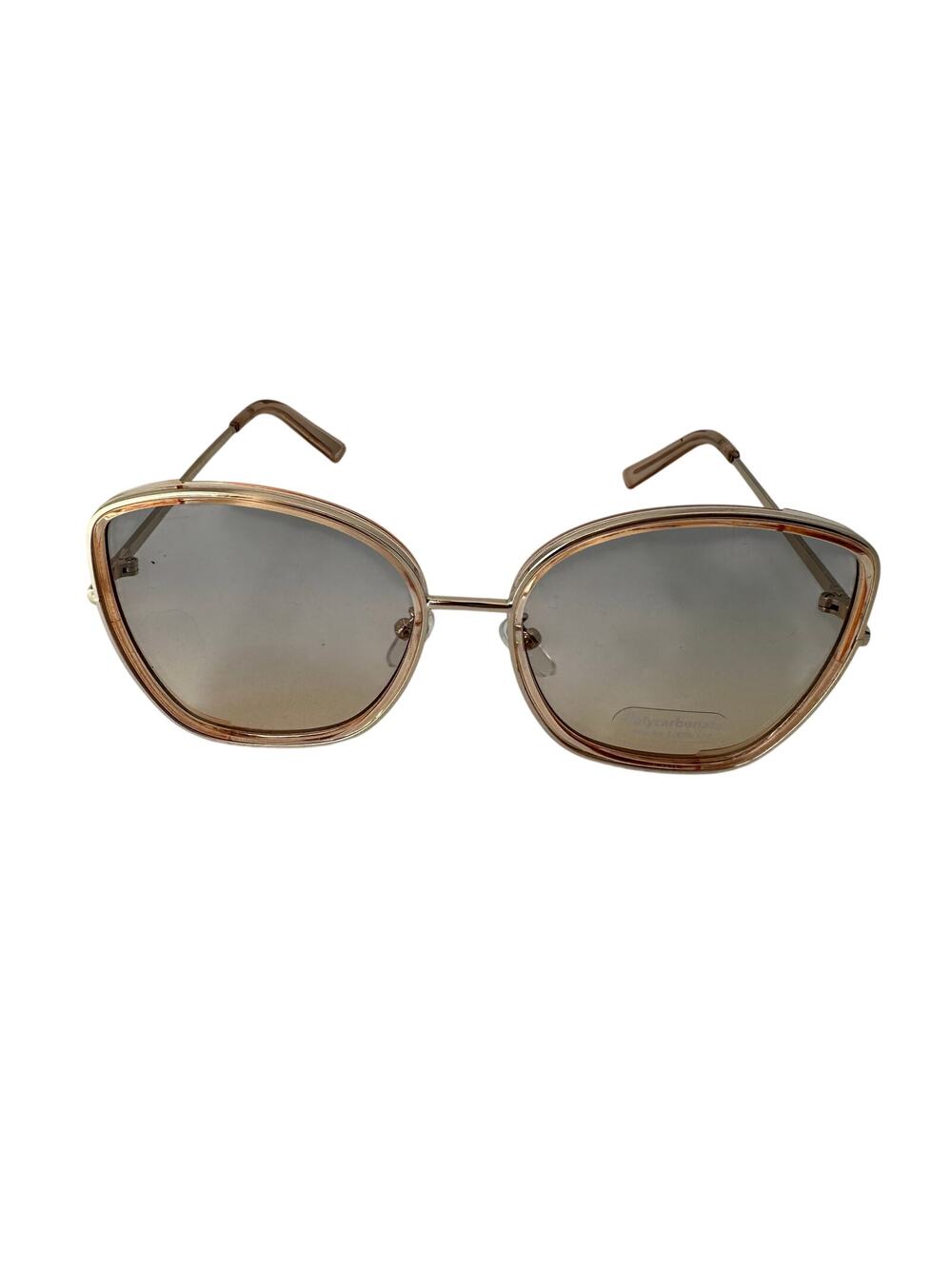 Isaac Mizrahi Polycarbonate Rose Gold Sunglasses- Blocks 100% UV